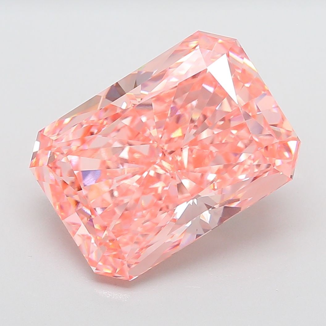 IGI Radiant 14.11ct Fancy Vivid Pink VVS2 - Loose Lab Diamond: IGI Radiant 14.11ct Fancy Vivid Pink VVS2 - Loose Lab Diamond This listing features IGI Radiant 14.11ct Fancy Vivid Pink VVS2 - Loose Lab Diamond. Item specifics are provided below. Item Specifics: So