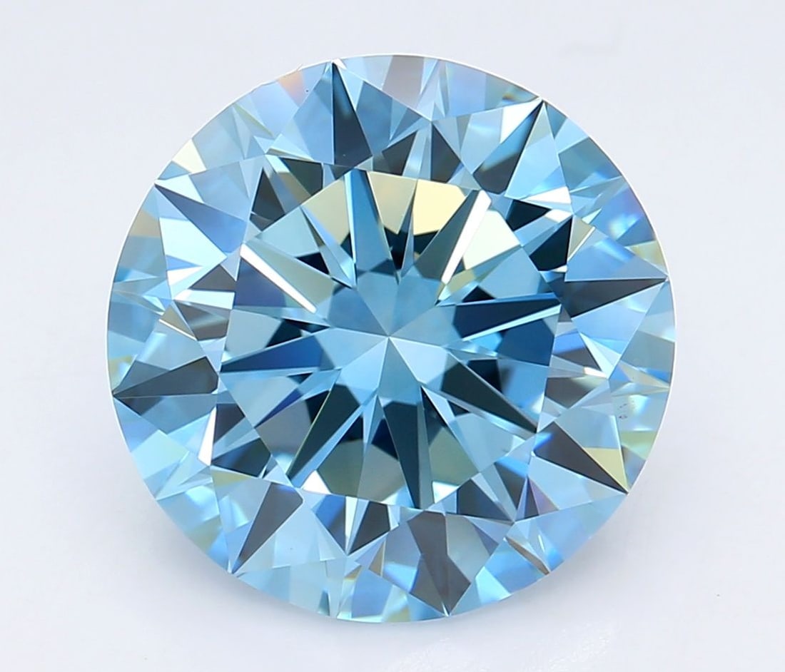 IGI Round 6.02ct Fancy Vivid Blue VVS2 - Loose Lab Diamond: IGI Round 6.02ct Fancy Vivid Blue VVS2 - Loose Lab Diamond This listing features IGI Round 6.02ct Fancy Vivid Blue VVS2 - Loose Lab Diamond. Item specifics are provided below. Item Specifics: Source: