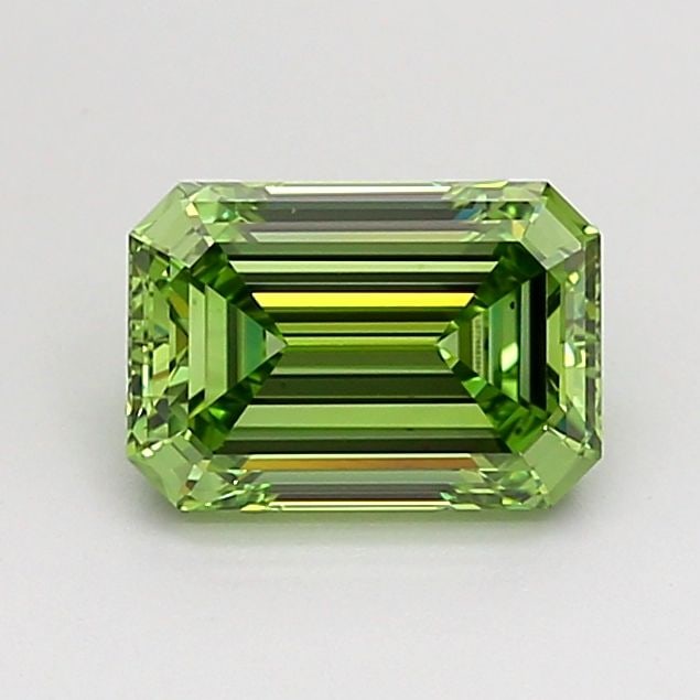IGI Emerald 1.08ct Fancy Vivid Green VVS2 - Loose Lab Diamond (1 of 1)