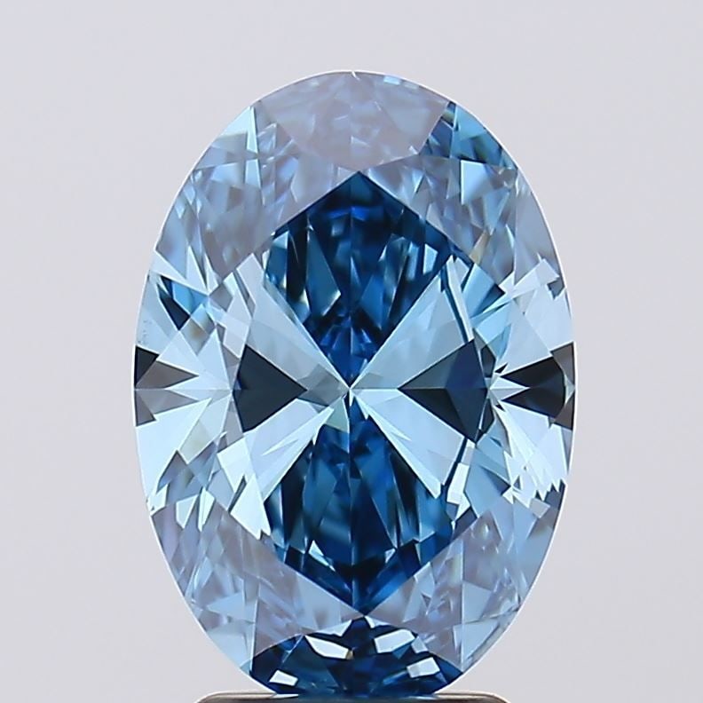 IGI Oval 3.06ct Fancy Vivid Blue VVS2 - Loose Lab Diamond: IGI Oval 3.06ct Fancy Vivid Blue VVS2 - Loose Lab Diamond This listing features IGI Oval 3.06ct Fancy Vivid Blue VVS2 - Loose Lab Diamond. Item specifics are provided below. Item Specifics: Source: Th