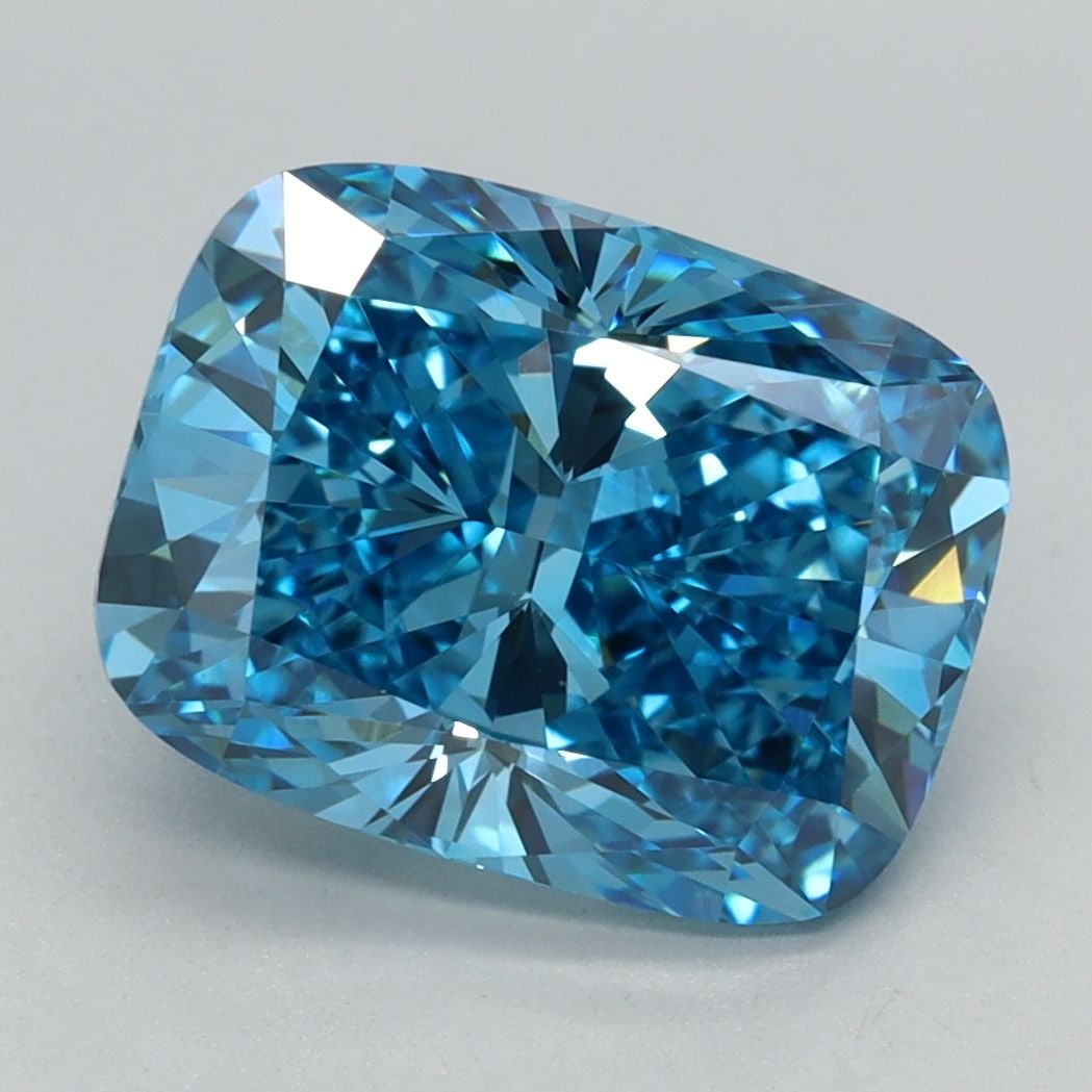 IGI Cushion Modified 3.02ct Fancy Vivid Blue VVS2 - Loose Lab Diamond: IGI Cushion Modified 3.02ct Fancy Vivid Blue VVS2 - Loose Lab Diamond This listing features IGI Cushion Modified 3.02ct Fancy Vivid Blue VVS2 - Loose Lab Diamond. Item specifics are provided below. It