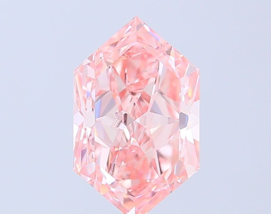 IGI Hexagonal 4.05ct Fancy Vivid Pink VVS2 - Loose Lab Diamond: IGI Hexagonal 4.05ct Fancy Vivid Pink VVS2 - Loose Lab Diamond This listing features IGI Hexagonal 4.05ct Fancy Vivid Pink VVS2 - Loose Lab Diamond. Item specifics are provided below. Item Specifics: 