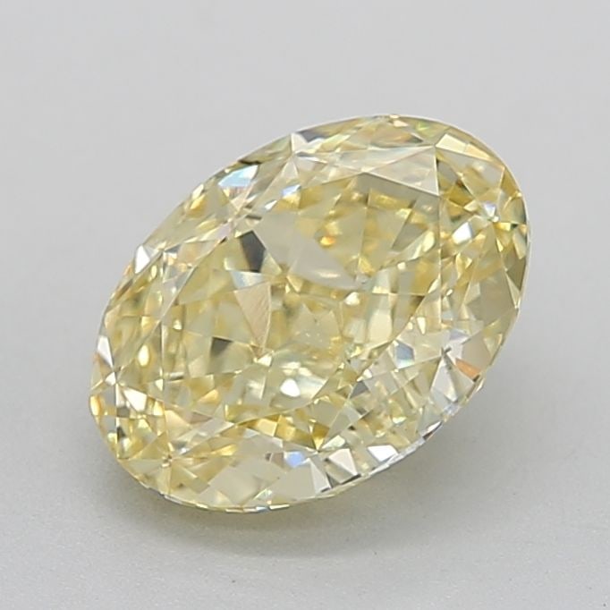 IGI Oval 2.73ct Fancy Intense Yellow VVS2 - Loose Lab Diamond (1 of 1)