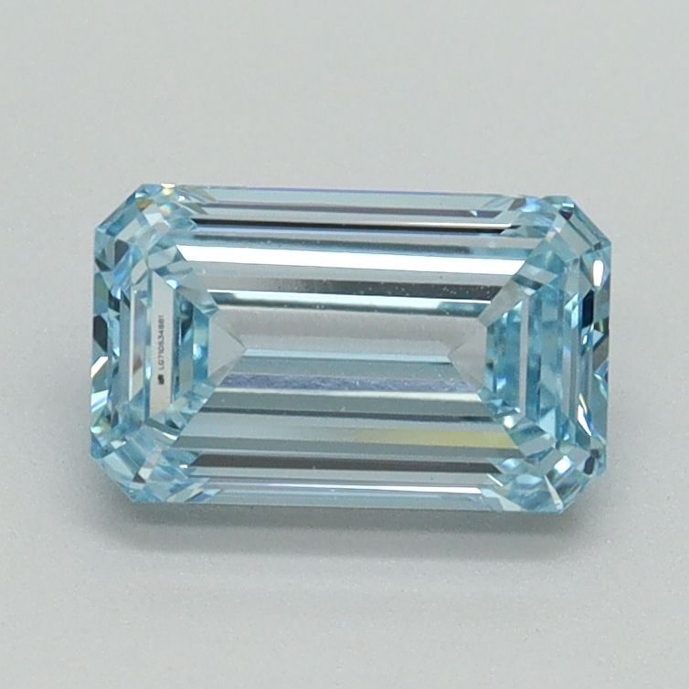 IGI Emerald 1.08ct Fancy Intense Blue VVS2 - Loose Lab Diamond (1 of 1)
