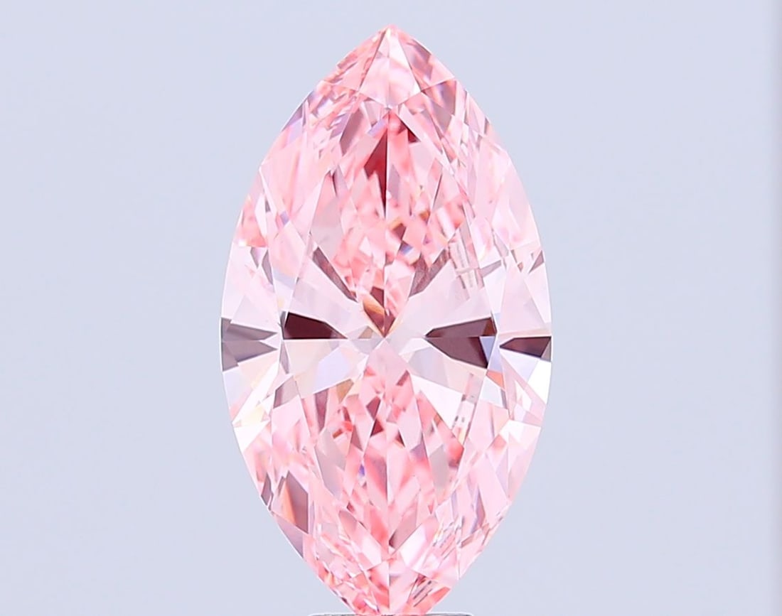 IGI Marquise 12.01ct Fancy Vivid Pink VVS2 - Loose Lab Diamond: IGI Marquise 12.01ct Fancy Vivid Pink VVS2 - Loose Lab Diamond This listing features IGI Marquise 12.01ct Fancy Vivid Pink VVS2 - Loose Lab Diamond. Item specifics are provided below. Item Specifics: 