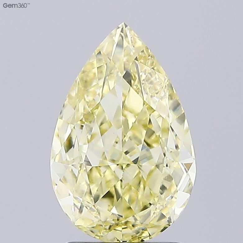 IGI Pear 2.41ct Fancy Intense Yellow VVS2 - Loose Lab Diamond: IGI Pear 2.41ct Fancy Intense Yellow VVS2 - Loose Lab Diamond This listing features IGI Pear 2.41ct Fancy Intense Yellow VVS2 - Loose Lab Diamond. Item specifics are provided below. Item Specifics: So