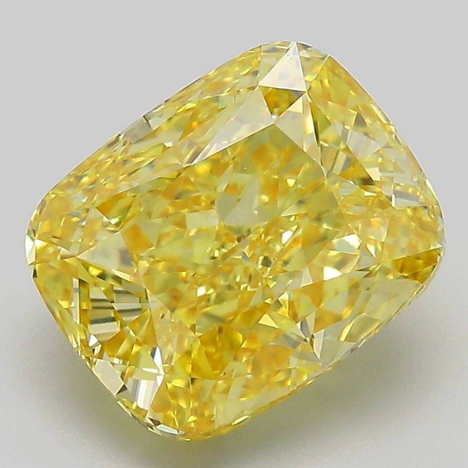 IGI Cushion Modified 5.52ct Fancy Vivid Yellow VVS2 - Loose Lab Diamond: IGI Cushion Modified 5.52ct Fancy Vivid Yellow VVS2 - Loose Lab Diamond This listing features IGI Cushion Modified 5.52ct Fancy Vivid Yellow VVS2 - Loose Lab Diamond. Item specifics are provided