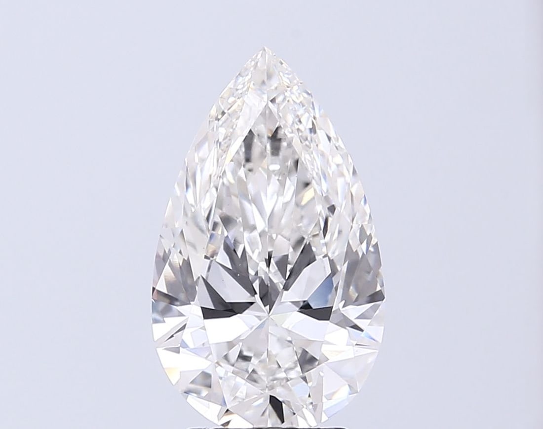 IGI Pear 3.58ct F VVS2 - Loose Lab Diamond: IGI Pear 3.58ct F VVS2 - Loose Lab Diamond This listing features IGI Pear 3.58ct F VVS2 - Loose Lab Diamond. Item specifics are provided below. Item Specifics: Source: This Is A Real Diamond Grown In 