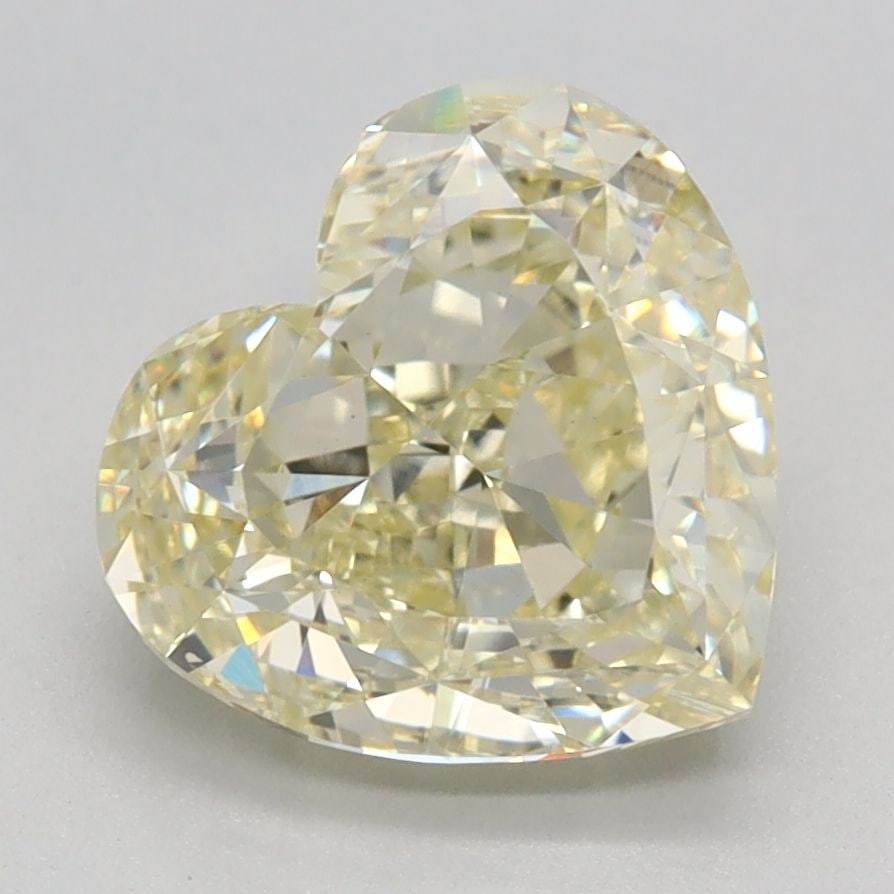 IGI Heart 2.52ct Fancy Yellow VVS2 - Loose Lab Diamond (1 of 1)
