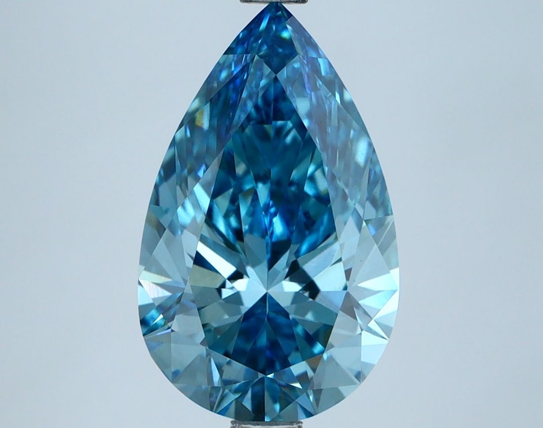 IGI Pear 3.04ct Fancy Vivid Blue VVS2 - Loose Lab Diamond: IGI Pear 3.04ct Fancy Vivid Blue VVS2 - Loose Lab Diamond This listing features IGI Pear 3.04ct Fancy Vivid Blue VVS2 - Loose Lab Diamond. Item specifics are provided below. Item Specifics: Source: Th