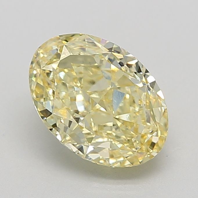 IGI Oval 2.73ct Fancy Intense Yellow VVS2 - Loose Lab Diamond (1 of 1)