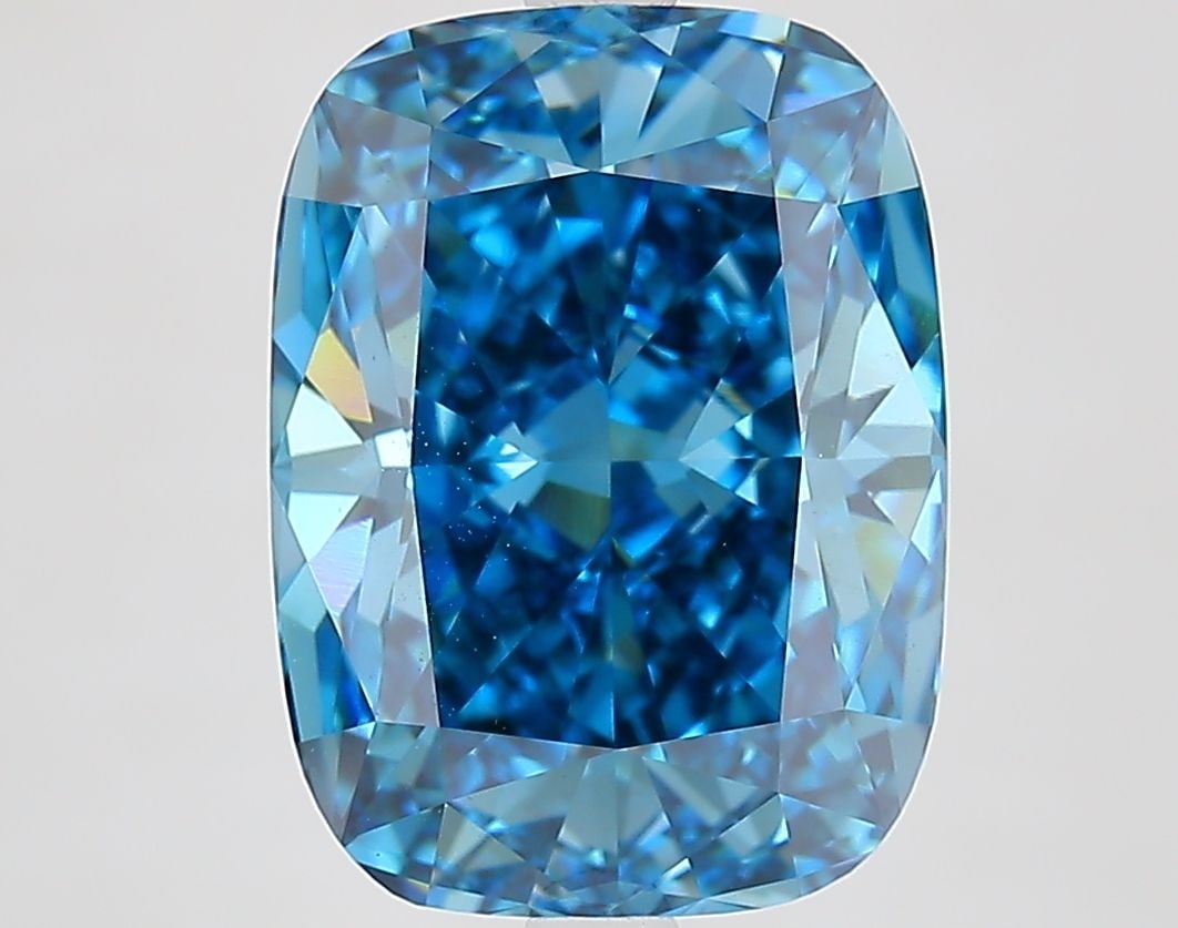 IGI Cushion Modified 5.31ct Fancy Vivid Blue VVS2 - Loose Lab Diamond: IGI Cushion Modified 5.31ct Fancy Vivid Blue VVS2 - Loose Lab Diamond This listing features IGI Cushion Modified 5.31ct Fancy Vivid Blue VVS2 - Loose Lab Diamond. Item specifics are provided below.