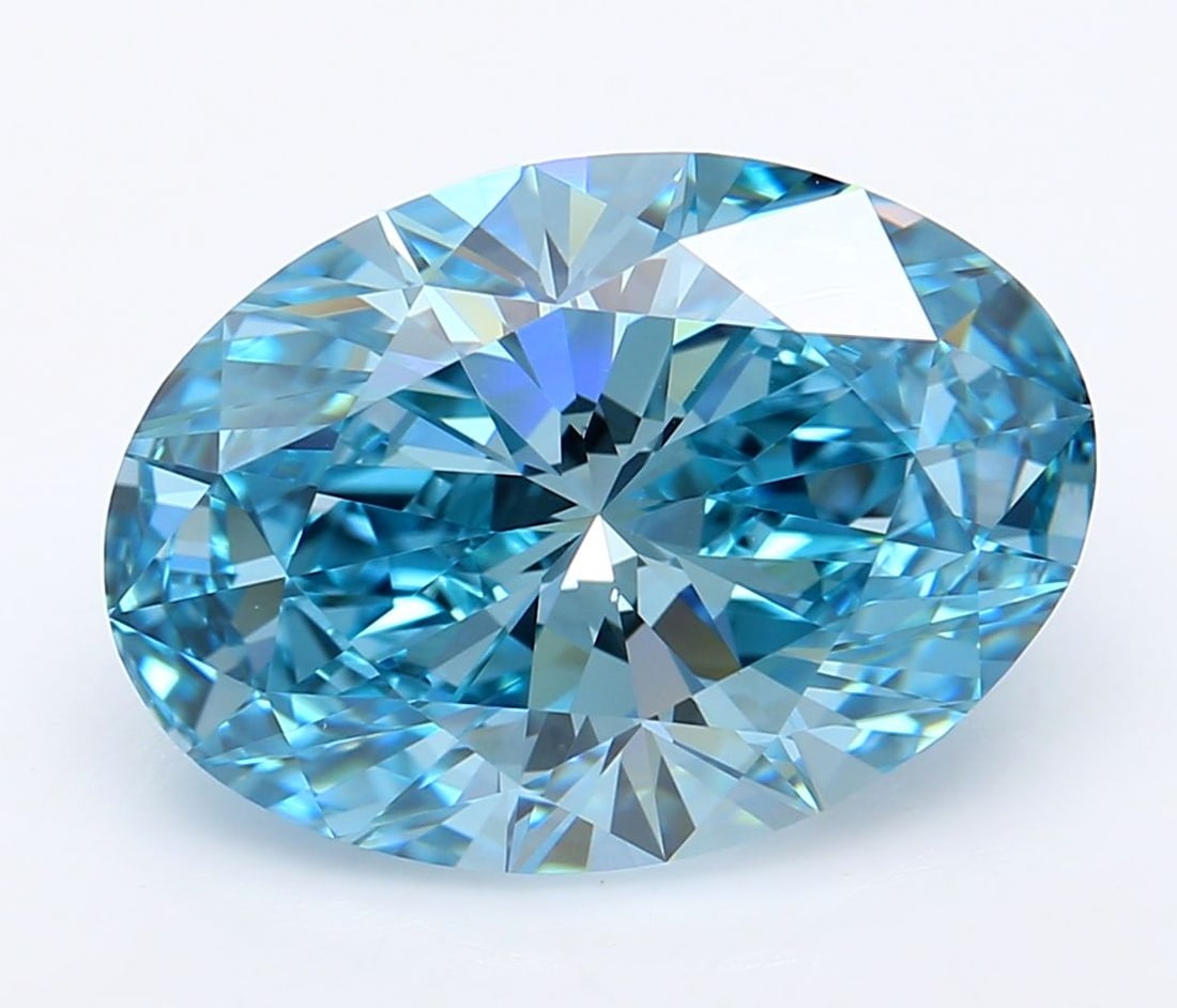 IGI Oval 5.3ct Fancy Vivid Blue VVS1 - Loose Lab Diamond: IGI Oval 5.3ct Fancy Vivid Blue VVS1 - Loose Lab Diamond This listing features IGI Oval 5.3ct Fancy Vivid Blue VVS1 - Loose Lab Diamond. Item specifics are provided below. Item Specifics: Source: This