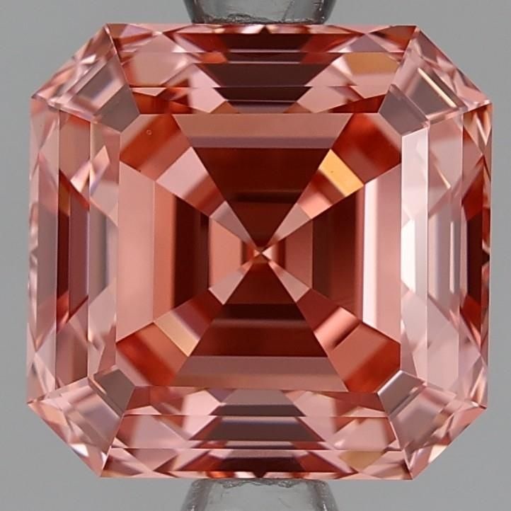 Square Emerald 2.09ct Fancy Orangey Pink VVS1 - Loose Lab Diamond: Square Emerald 2.09ct Fancy Orangey Pink VVS1 - Loose Lab Diamond This listing features Square Emerald 2.09ct Fancy Orangey Pink VVS1 - Loose Lab Diamond. Item specifics are provided below. Item Speci