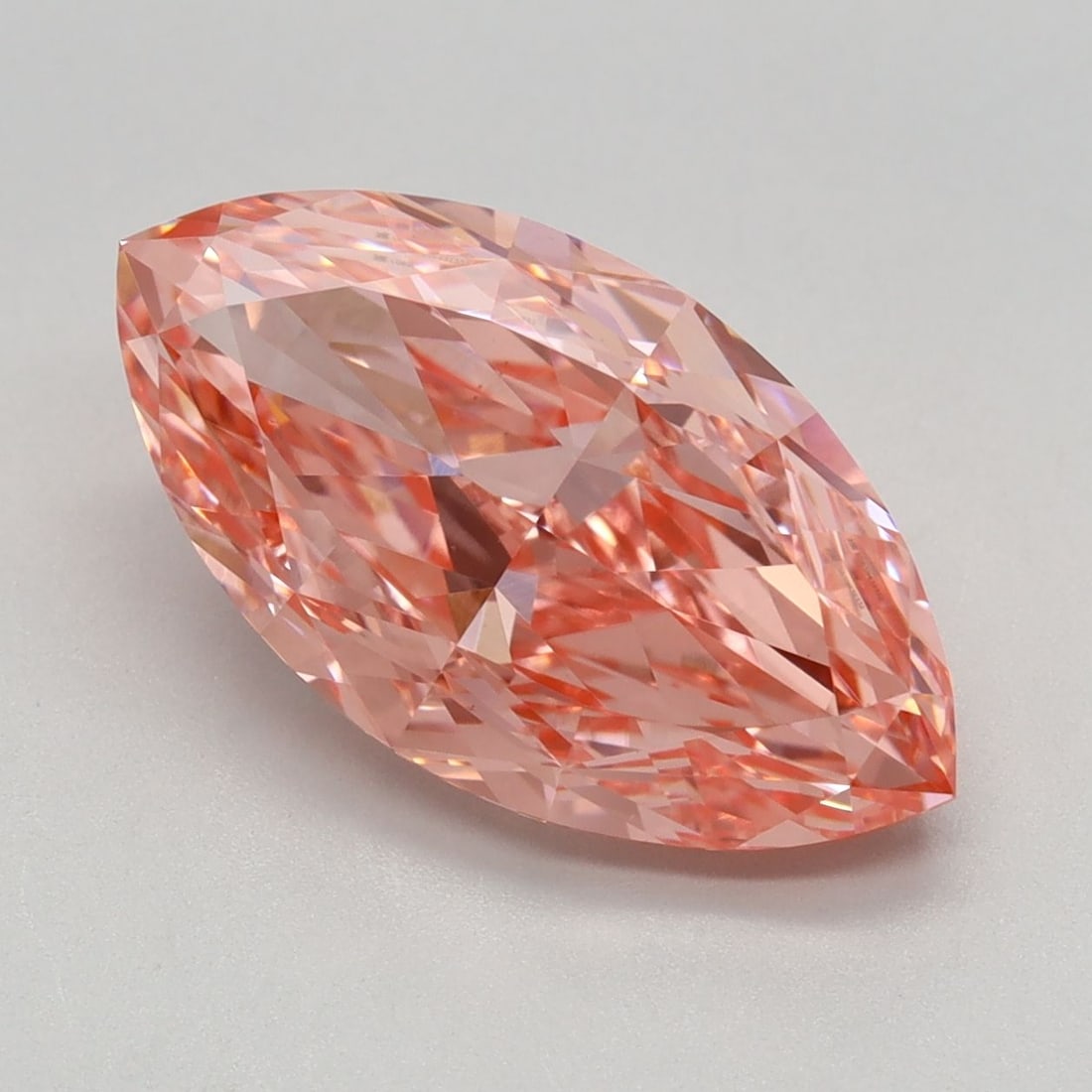 IGI Marquise 3.47ct Fancy Vivid Pink VVS2 - Loose Lab Diamond: IGI Marquise 3.47ct Fancy Vivid Pink VVS2 - Loose Lab Diamond This listing features IGI Marquise 3.47ct Fancy Vivid Pink VVS2 - Loose Lab Diamond. Item specifics are provided below. Item Specifics: So
