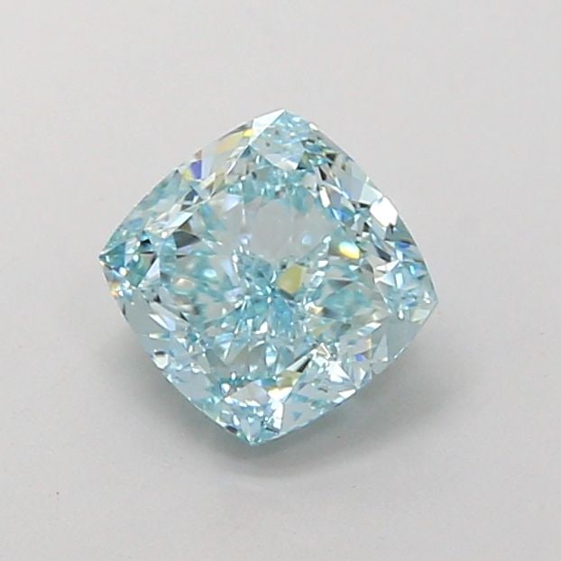 IGI Cushion Modified 1.35ct Fancy Vivid Greenish Blue VVS1 - Loose Lab Diamond: IGI Cushion Modified 1.35ct Fancy Vivid Greenish Blue VVS1 - Loose Lab Diamond This listing features IGI Cushion Modified 1.35ct Fancy Vivid Greenish Blue VVS1 - Loose Lab Diamond. Item specifics are 