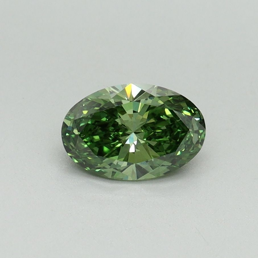 IGI Oval 0.57ct Fancy Vivid Green VVS2 - Loose Lab Diamond: IGI Oval 0.57ct Fancy Vivid Green VVS2 - Loose Lab Diamond This listing features IGI Oval 0.57ct Fancy Vivid Green VVS2 - Loose Lab Diamond. Item specifics are provided below. Item Specifics: Source: 