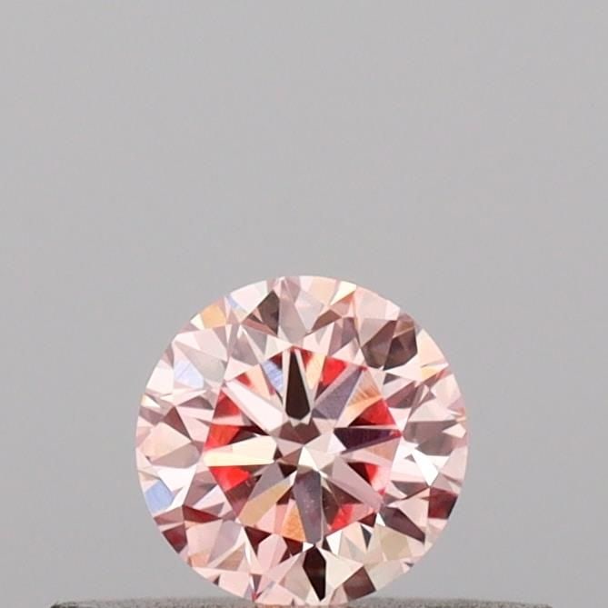 IGI Round 0.22ct Fancy Intense Pink VVS2 - Loose Lab Diamond (1 of 1)
