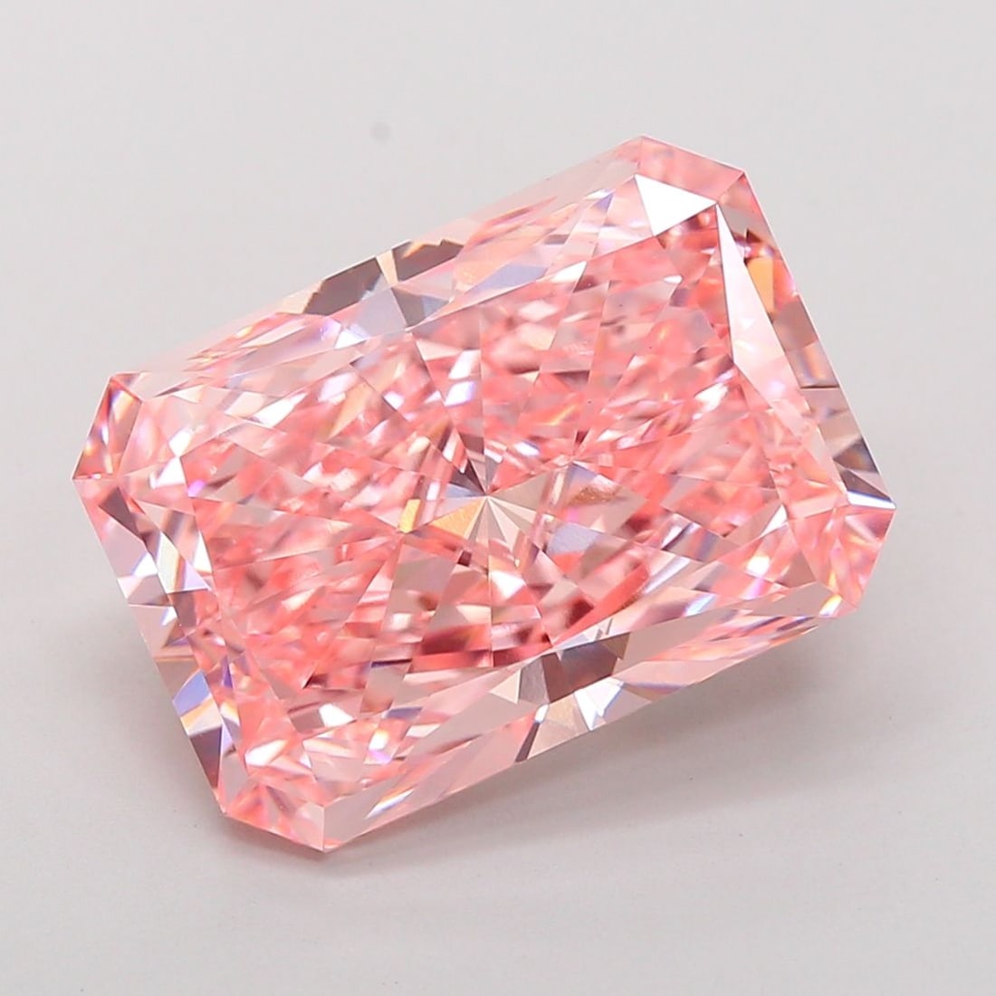 IGI Radiant 9.76ct Fancy Vivid Pink VVS2 - Loose Lab Diamond: IGI Radiant 9.76ct Fancy Vivid Pink VVS2 - Loose Lab Diamond This listing features IGI Radiant 9.76ct Fancy Vivid Pink VVS2 - Loose Lab Diamond. Item specifics are provided below. Item Specifics: Sour