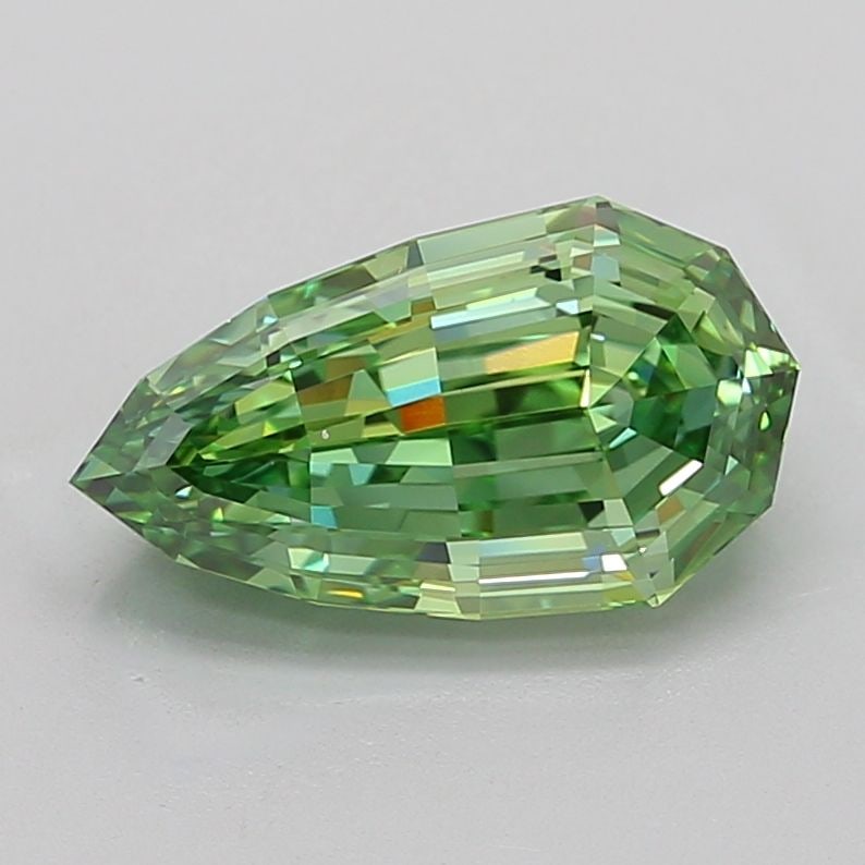IGI Pear 4.39ct Fancy Vivid Green VVS2 - Loose Lab Diamond: IGI Pear 4.39ct Fancy Vivid Green VVS2 - Loose Lab Diamond This listing features IGI Pear 4.39ct Fancy Vivid Green VVS2 - Loose Lab Diamond. Item specifics are provided below. Item Specifics: Source: 