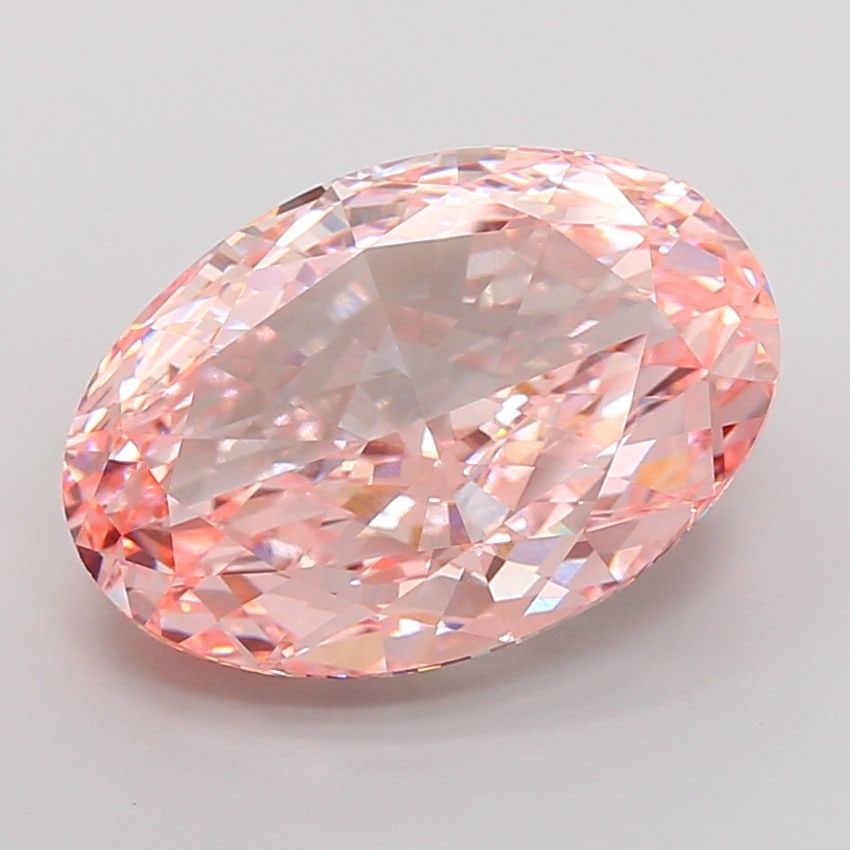 IGI Oval 15.05ct Fancy Vivid Pink VVS2 - Loose Lab Diamond: IGI Oval 15.05ct Fancy Vivid Pink VVS2 - Loose Lab Diamond This listing features IGI Oval 15.05ct Fancy Vivid Pink VVS2 - Loose Lab Diamond. Item specifics are provided below. Item Specifics: Source: 