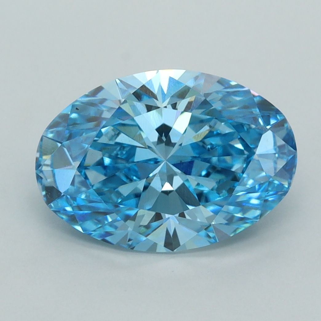 IGI Oval 3.06ct Fancy Vivid Blue VVS2 - Loose Lab Diamond: IGI Oval 3.06ct Fancy Vivid Blue VVS2 - Loose Lab Diamond This listing features IGI Oval 3.06ct Fancy Vivid Blue VVS2 - Loose Lab Diamond. Item specifics are provided below. Item Specifics: Source: