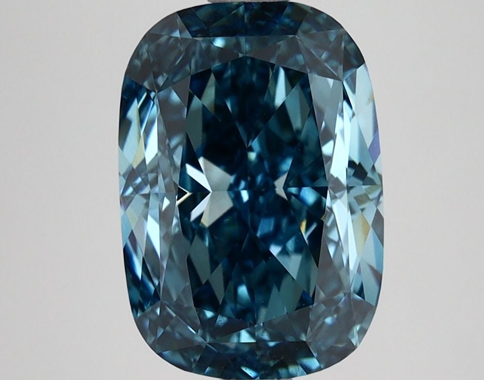 IGI Cushion Modified 3.4ct Fancy Vivid Blue VVS2 - Loose Lab Diamond: IGI Cushion Modified 3.4ct Fancy Vivid Blue VVS2 - Loose Lab Diamond This listing features IGI Cushion Modified 3.4ct Fancy Vivid Blue VVS2 - Loose Lab Diamond. Item specifics are provided below. Item
