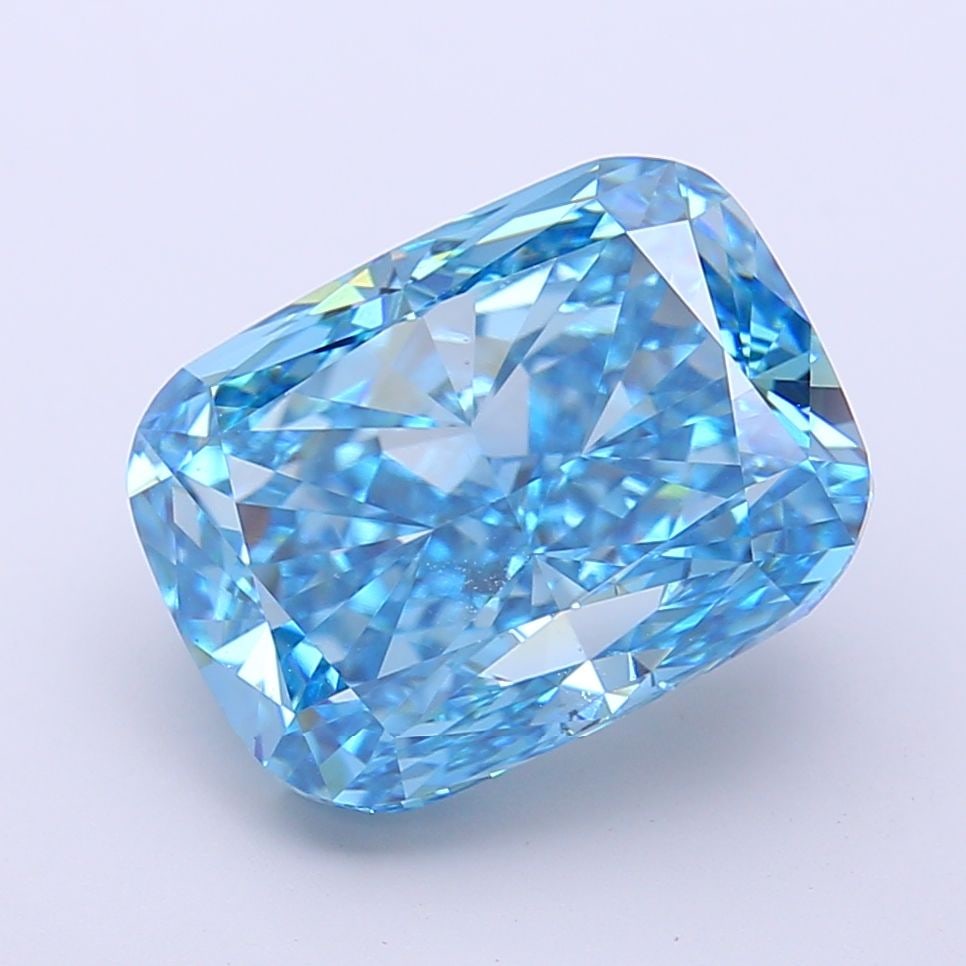 IGI Cushion Modified 6.52ct Fancy Vivid Blue VVS2 - Loose Lab Diamond: IGI Cushion Modified 6.52ct Fancy Vivid Blue VVS2 - Loose Lab Diamond This listing features IGI Cushion Modified 6.52ct Fancy Vivid Blue VVS2 - Loose Lab Diamond. Item specifics are provided below. It
