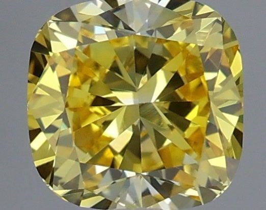 IGI Cushion Modified 0.56ct Fancy Intense Yellow VVS2 - Loose Lab Diamond: IGI Cushion Modified 0.56ct Fancy Intense Yellow VVS2 - Loose Lab Diamond This listing features IGI Cushion Modified 0.56ct Fancy Intense Yellow VVS2 - Loose Lab Diamond. Item specifics are provided b