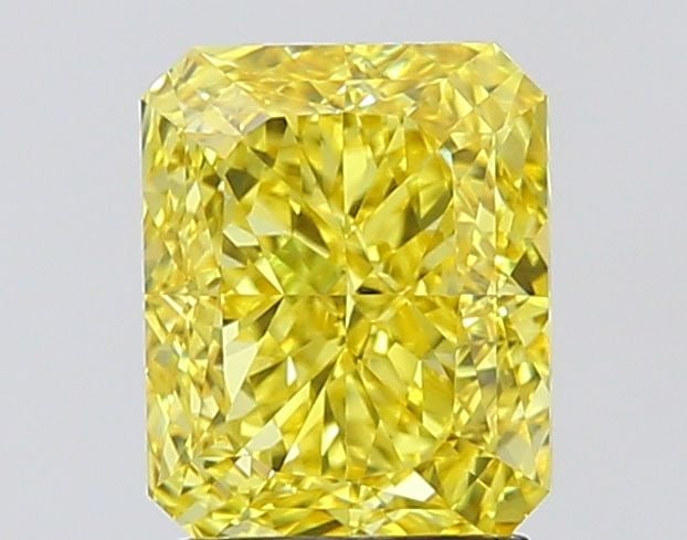 IGI Radiant 2.56ct Fancy Vivid Yellow VVS2 - Loose Lab Diamond (1 of 1)