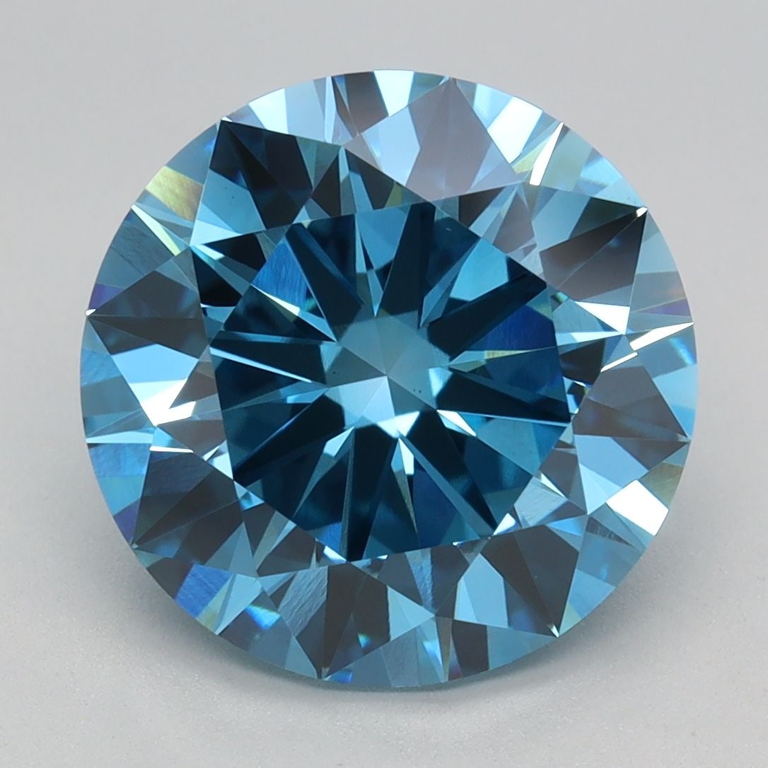 IGI Round 4.04ct Fancy Vivid Blue VVS2 - Ideal Loose Lab Diamond: IGI Round 4.04ct Fancy Vivid Blue VVS2 - Ideal Loose Lab Diamond This listing features IGI Round 4.04ct Fancy Vivid Blue VVS2 - Ideal Loose Lab Diamond. Item specifics are provided below. Item Specifi