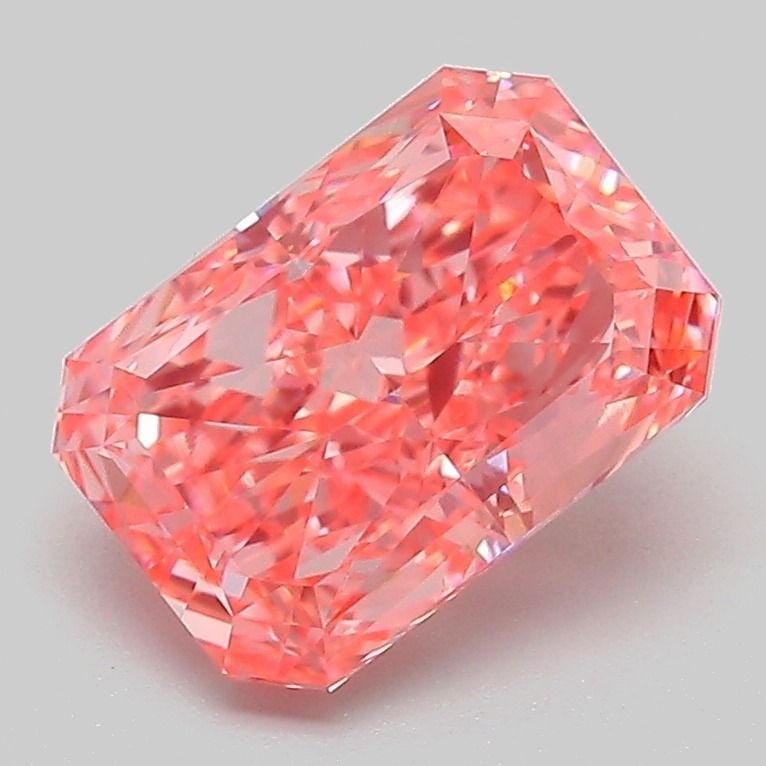 IGI Radiant 2.12ct Fancy Vivid Pink VVS2 - Loose Lab Diamond (1 of 1)