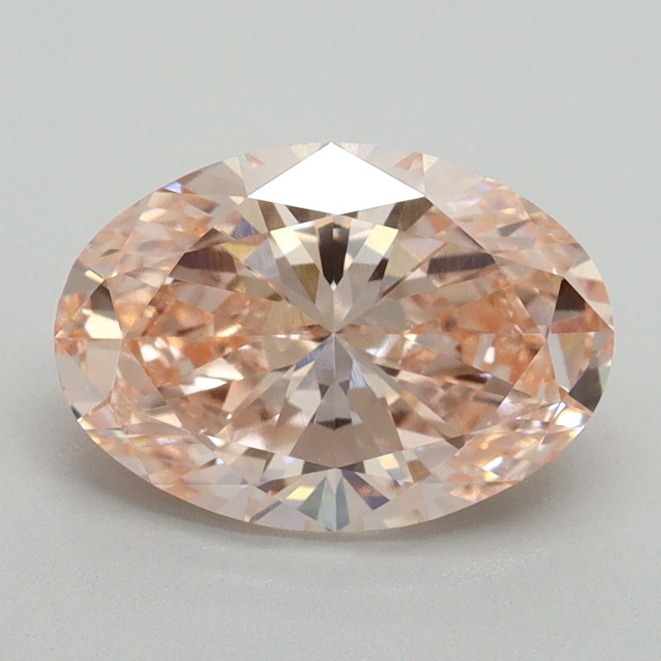 IGI Oval 2.19ct Fancy Intense Pink VVS2 - Loose Lab Diamond (1 of 1)