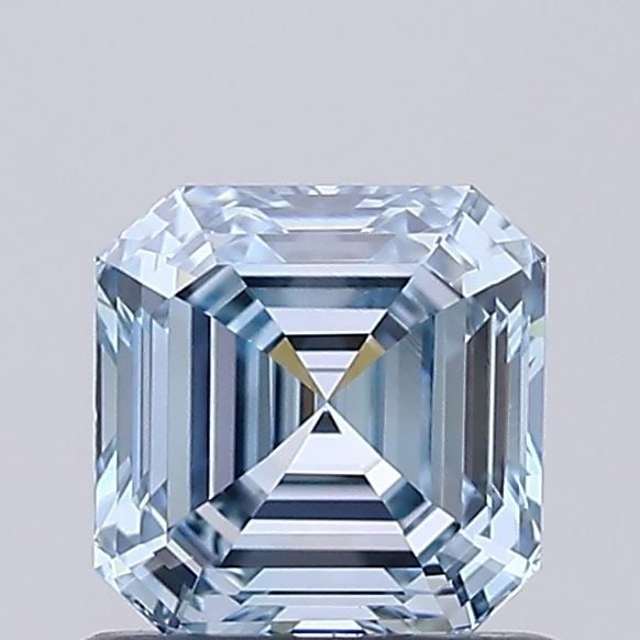 IGI Asscher 0.73ct Fancy Intense Blue VVS2 - Loose Lab Diamond: IGI Asscher 0.73ct Fancy Intense Blue VVS2 - Loose Lab Diamond This listing features IGI Asscher 0.73ct Fancy Intense Blue VVS2 - Loose Lab Diamond. Item specifics are provided below. Item Specifics: 