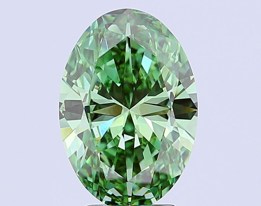 IGI Oval 4.97ct Fancy Vivid Green VVS2 - Loose Lab Diamond: IGI Oval 4.97ct Fancy Vivid Green VVS2 - Loose Lab Diamond This listing features IGI Oval 4.97ct Fancy Vivid Green VVS2 - Loose Lab Diamond. Item specifics are provided below. Item Specifics: Source: 