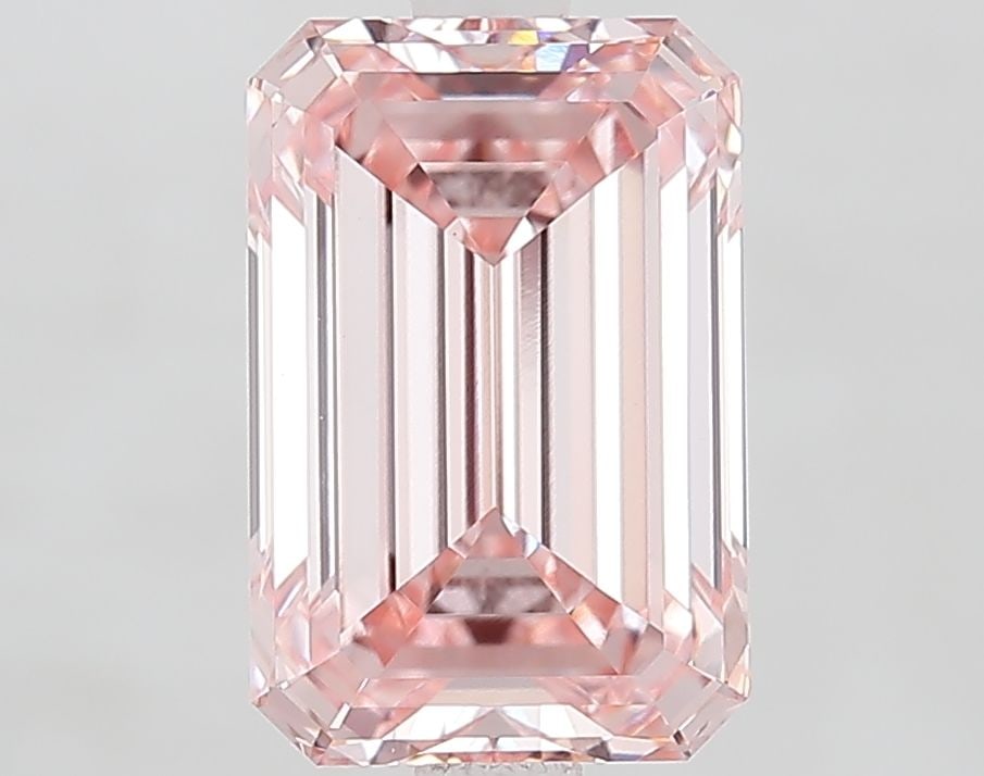 IGI Emerald 2.92ct Fancy Intense Pink VVS2 - Loose Lab Diamond (1 of 1)