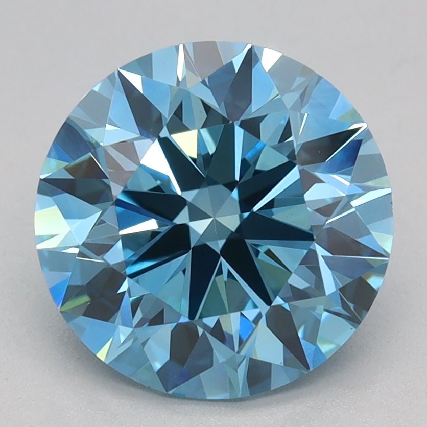 IGI Round 2.14ct Fancy Vivid Blue VVS2 - Ideal Loose Lab Diamond: IGI Round 2.14ct Fancy Vivid Blue VVS2 - Ideal Loose Lab Diamond This listing features IGI Round 2.14ct Fancy Vivid Blue VVS2 - Ideal Loose Lab Diamond. Item specifics are provided below. Item Specifi