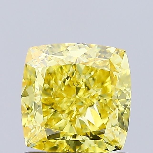 IGI Cushion Modified 1.26ct Fancy Vivid Yellow VVS2 - Loose Lab Diamond: IGI Cushion Modified 1.26ct Fancy Vivid Yellow VVS2 - Loose Lab Diamond This listing features IGI Cushion Modified 1.26ct Fancy Vivid Yellow VVS2 - Loose Lab Diamond. Item specifics are provided below