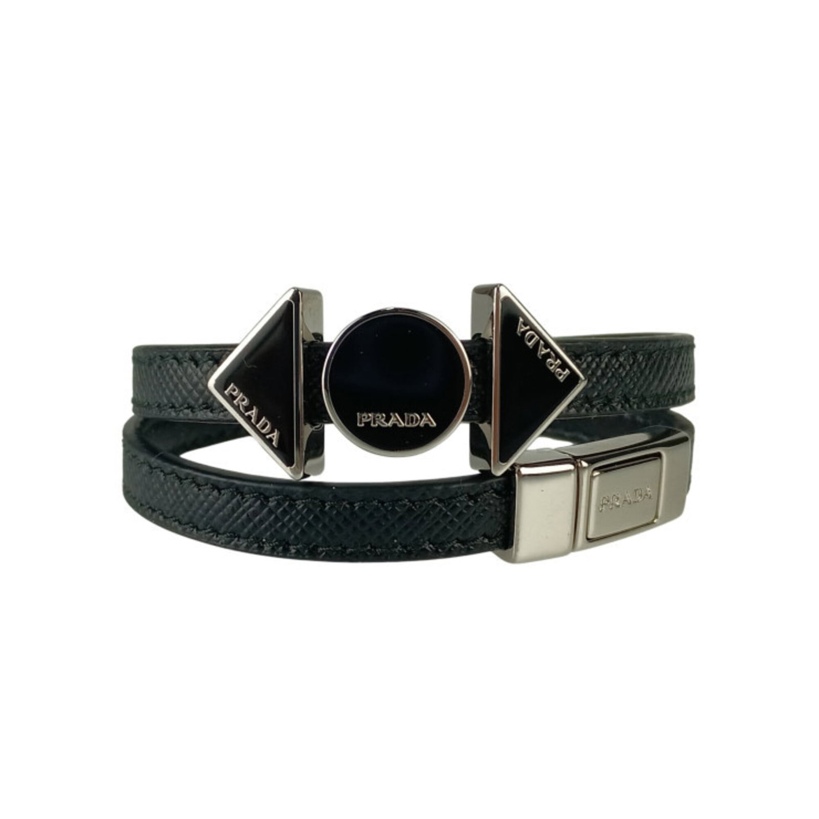 Prada Charm Bracelet Leather (1 of 6)