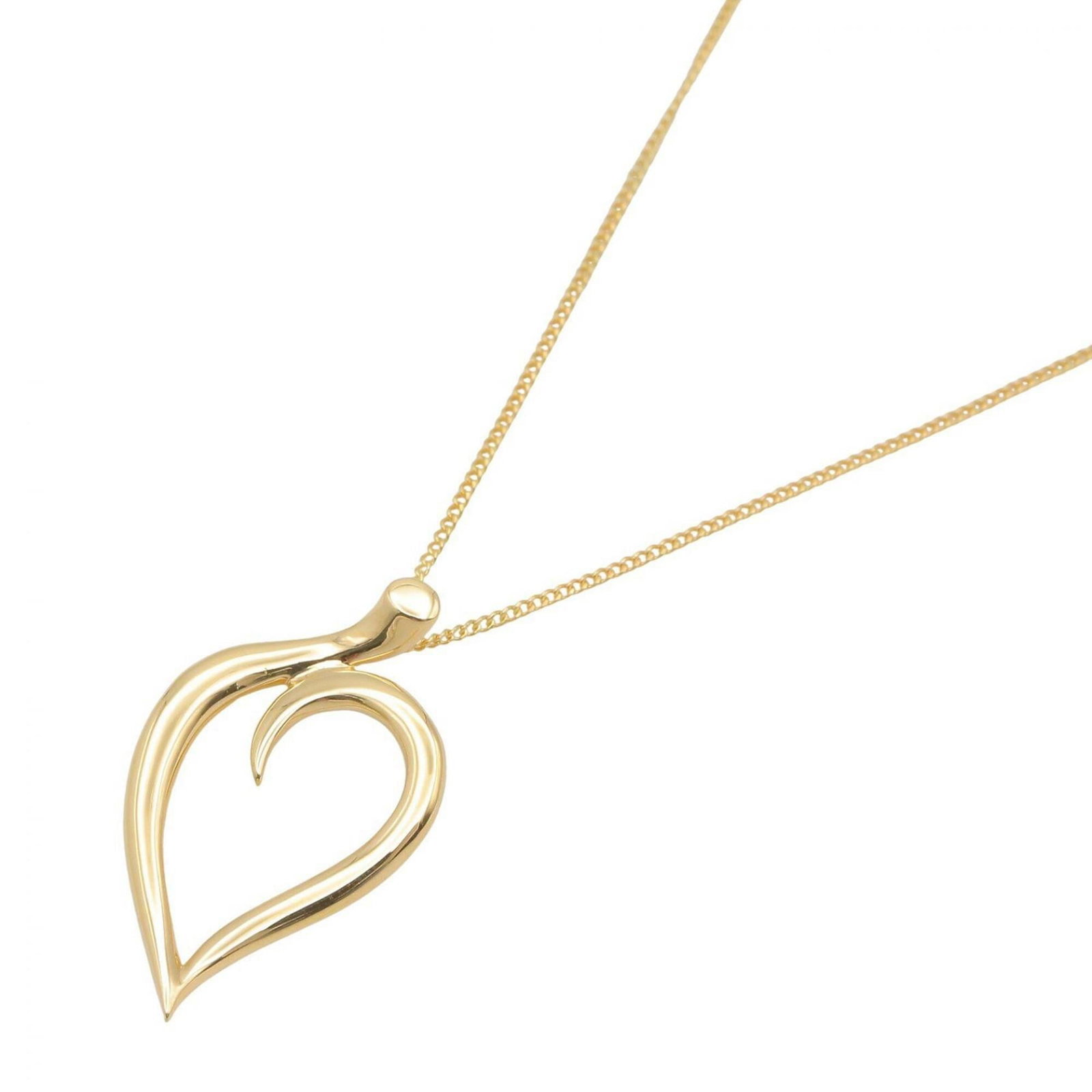 Tiffany & Co. Leaf Necklace, 18K (Yellow Gold), Gold Tone, for Men and Women: Tiffany & Co. Leaf Necklace, 18K (Yellow Gold), Gold Tone, for Men and Women Tiffany & Co.'s iconic leaf necklace shines in 18K yellow gold, its elegant design evoking the luxury of a bygone era.