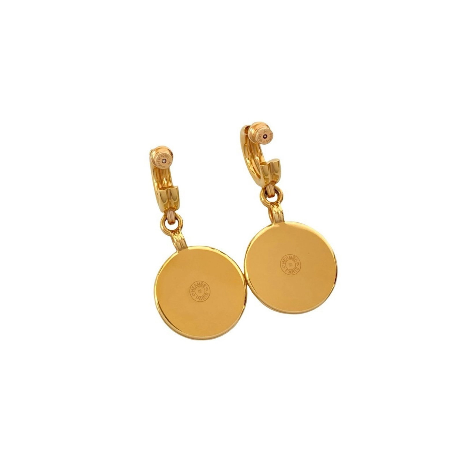 Hermes Stud Earrings Metal - 6