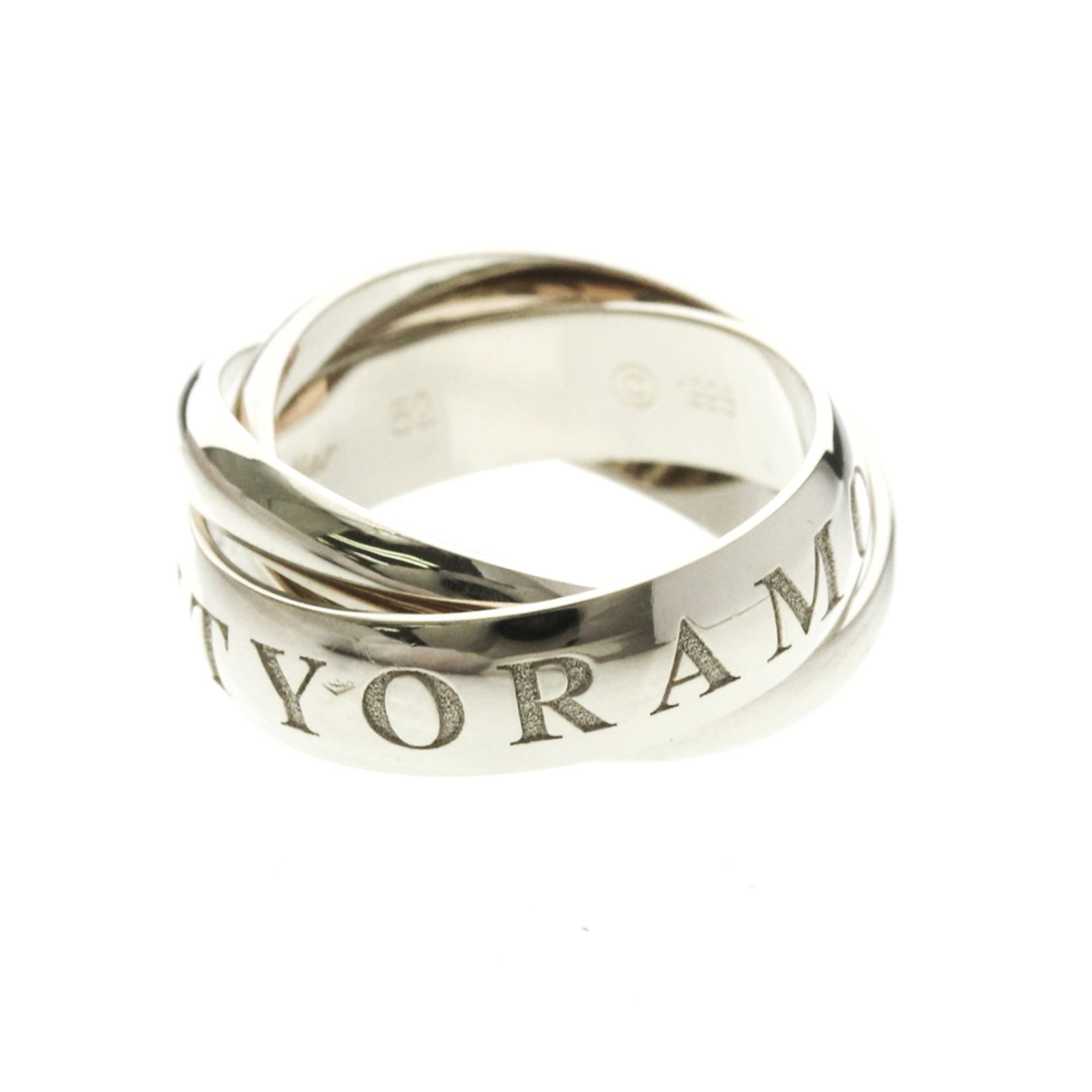Cartier Band Ring White Gold (18K): Cartier Band Ring White Gold (18K) Cartier Band Ring White Gold (18K) - A sleek and sophisticated accessory featuring 18K white gold construction, this band ring boasts a slender profile with a width 
