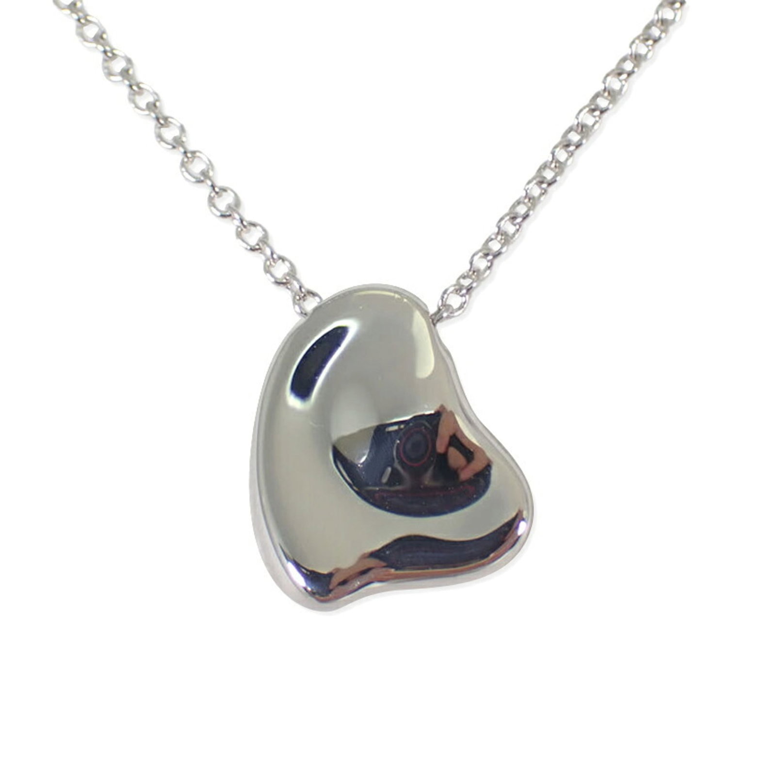TIFFANY 925 Full Heart Pendant Necklace (1 of 11)
