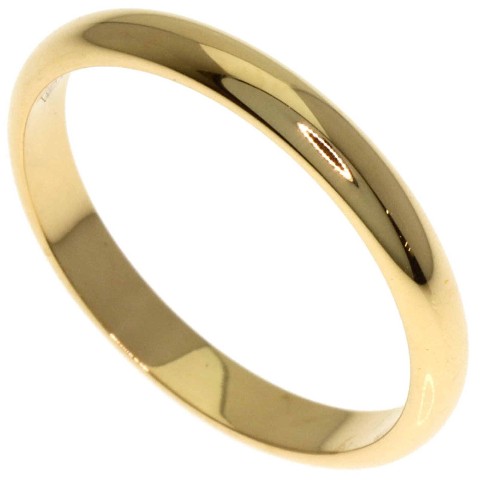 Cartier Band Ring Yellow Gold (18K): Cartier Band Ring Yellow Gold (18K) Cartier Band Ring Yellow Gold (18K) - A stylish and elegant accessory featuring yellow gold (18K) construction. This band ring boasts a slender width of 2.4mm /