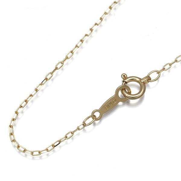 Chain Necklace 18K 750 Gold Yellow Mikimoto Strict Rules: Chain Necklace 18K 750 Gold Yellow Mikimoto Strict Rules 18k yellow gold Mikimoto chain necklace offers understated elegance with its simple yet refined design. Crafted from high-quality 18k metal,