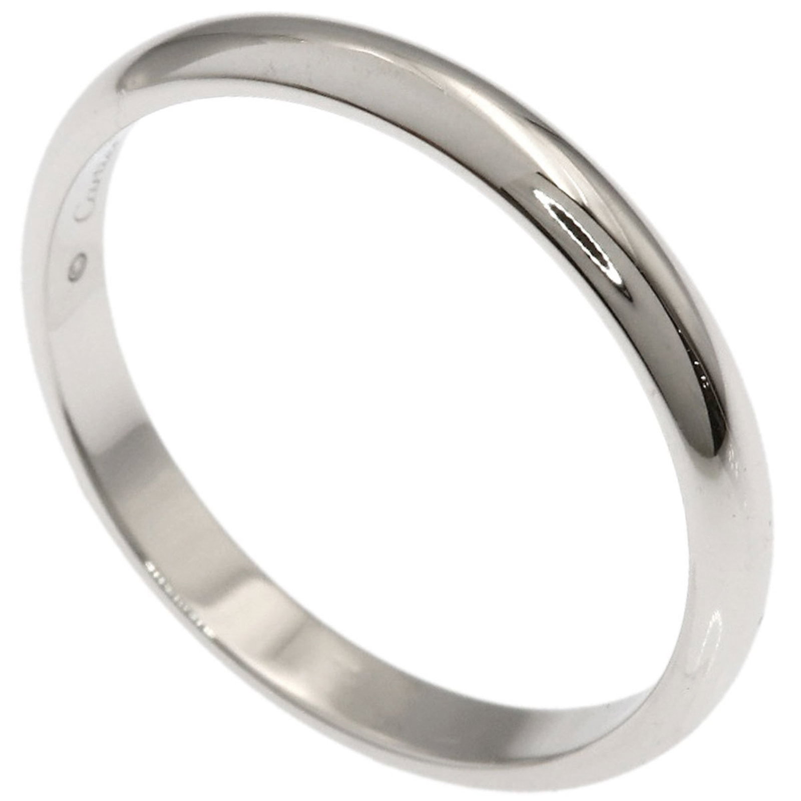 Cartier Band Ring Platinum 950: Cartier Band Ring Platinum 950 Platinum 950 Cartier Band Ring in excellent condition, featuring a sleek and sophisticated design. The ring showcases some minor scratches and dirt, but its overall qual
