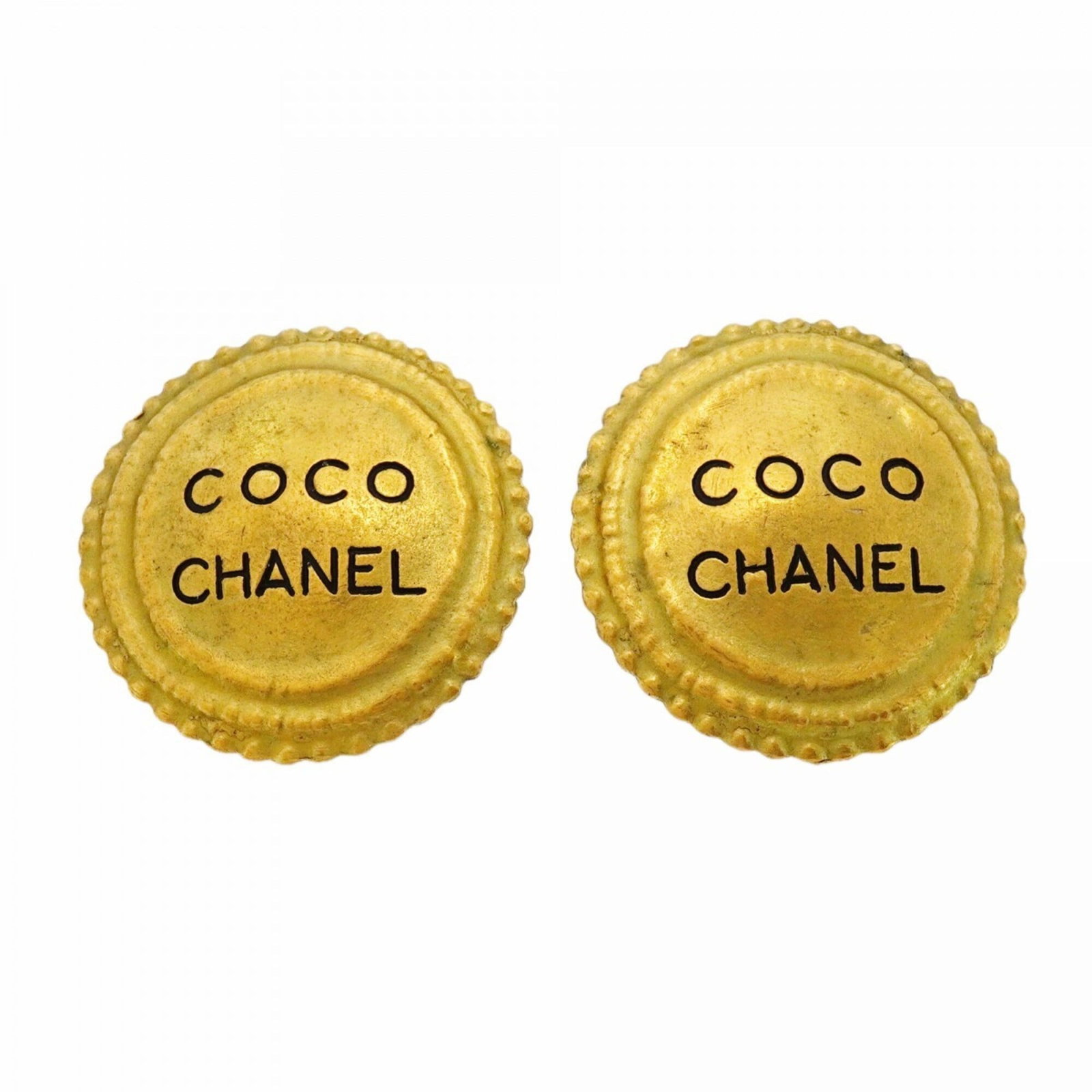 Chanel Clip Earrings Gold Plating: Chanel Clip Earrings Gold Plating Chanel's iconic clip earrings are available in gold plating, adding a touch of luxury to any outfit. With their classic design and subtle shine, these earrings are a