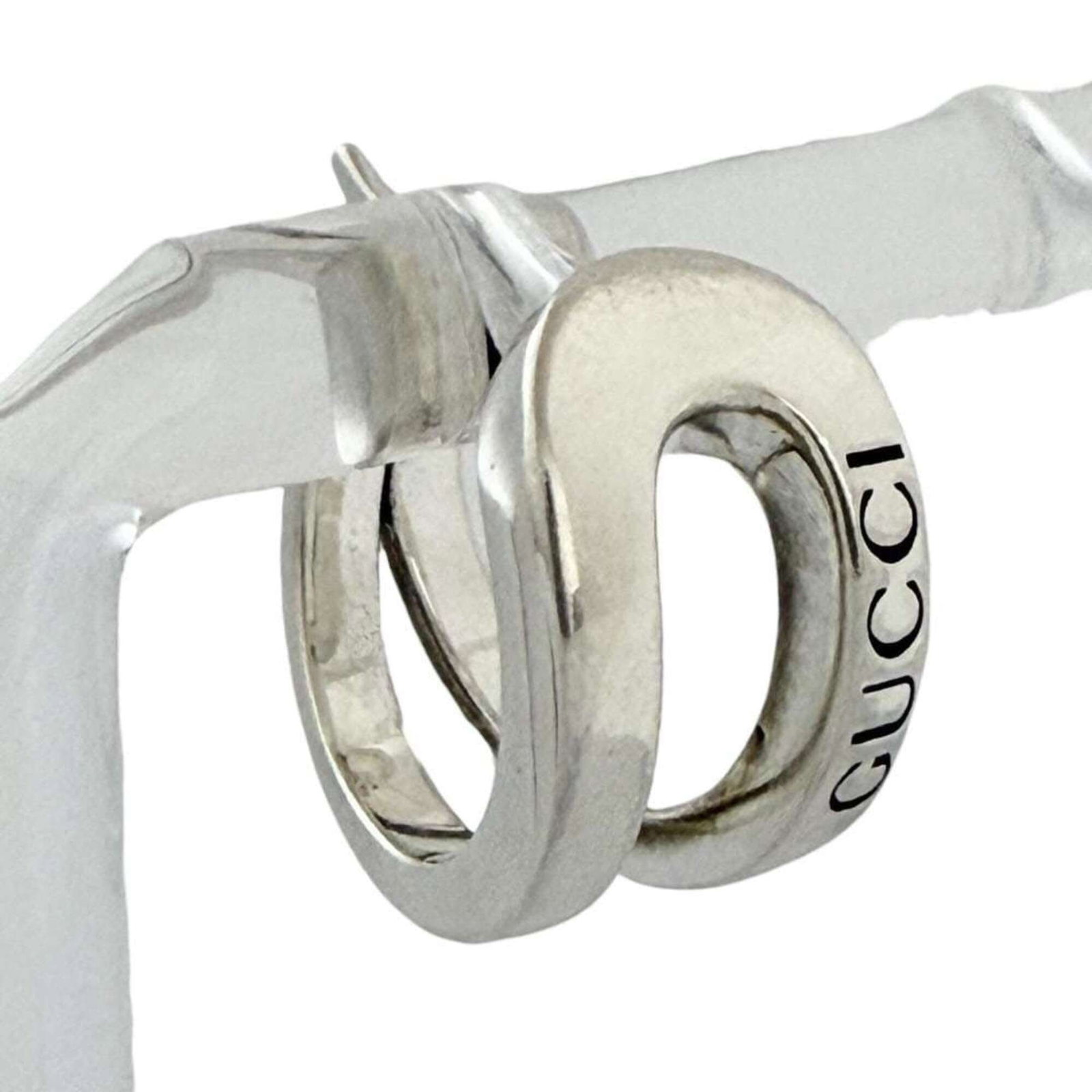 Gucci Stud Earrings Silver 925 (1 of 10)