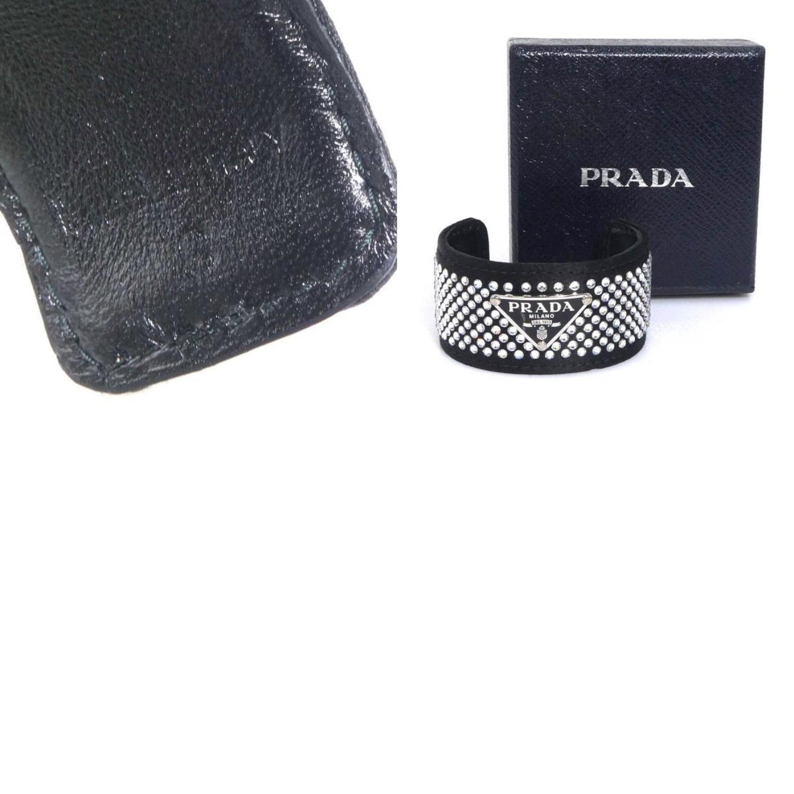 Prada Bangle Rhinestone, Satin - 5