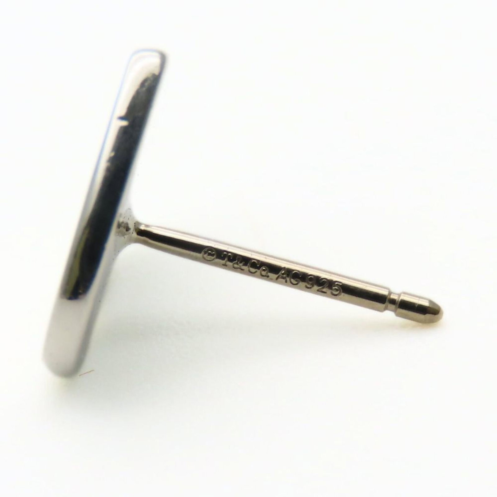 Tiffany Stud Earrings Silver 925 - 5